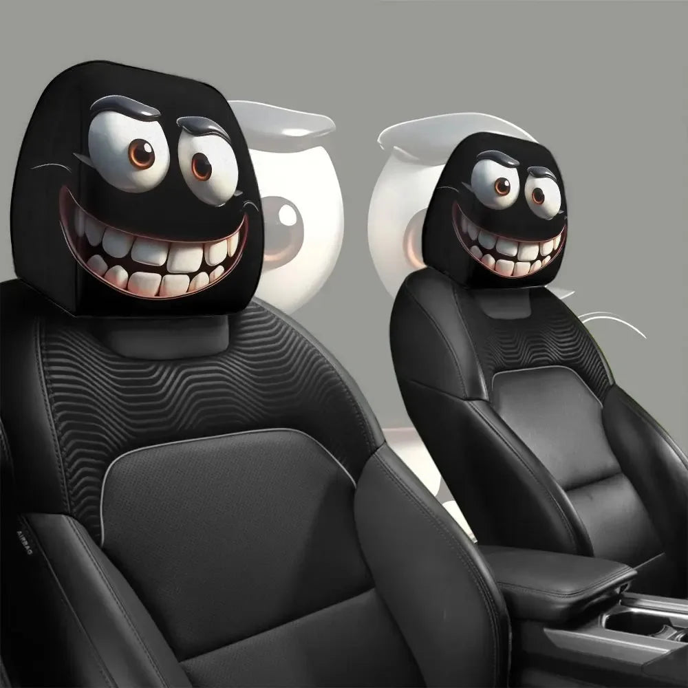 Car Headrest Covers — Minimal Comfort Set