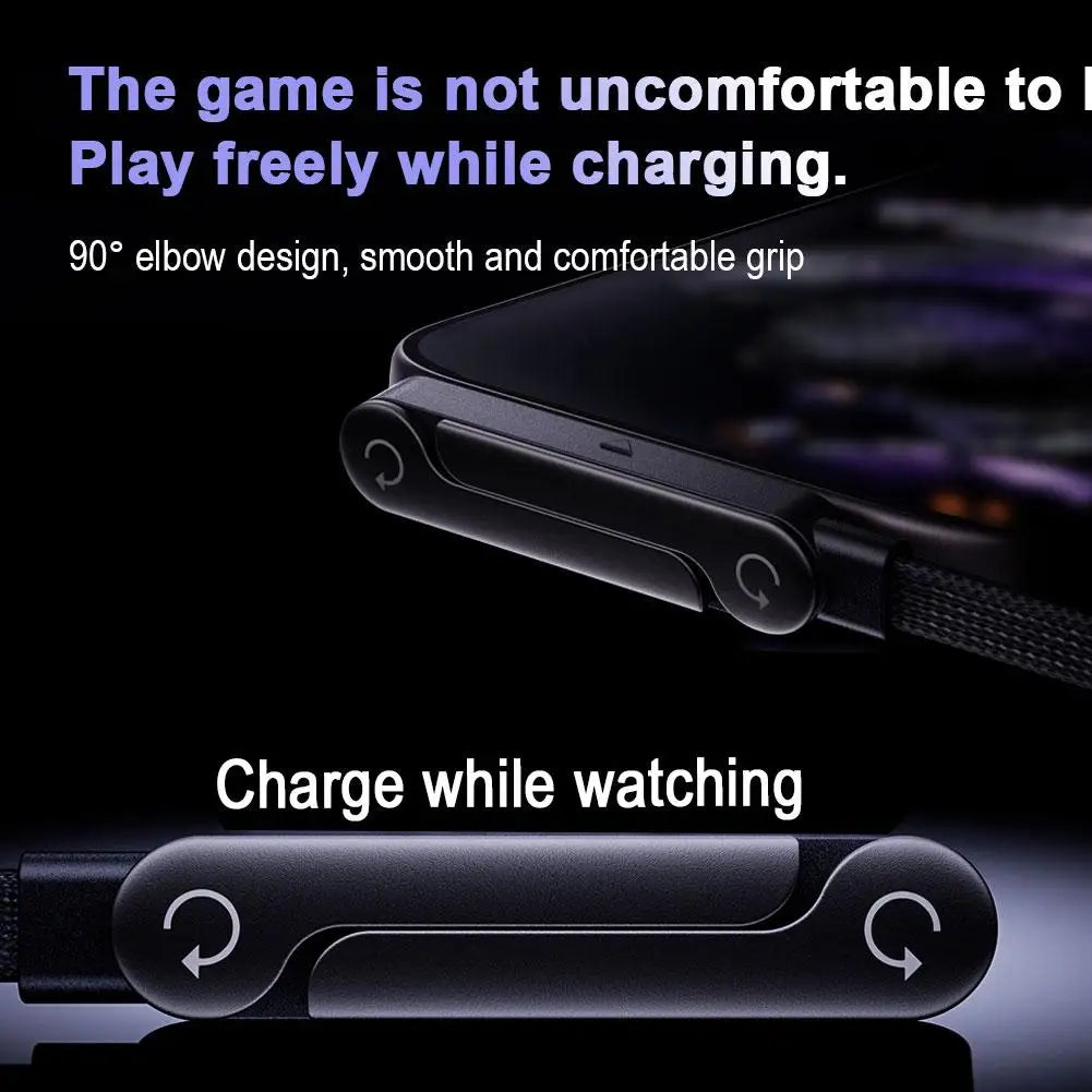 Foldable Phone Stand with Fast Charging Cable