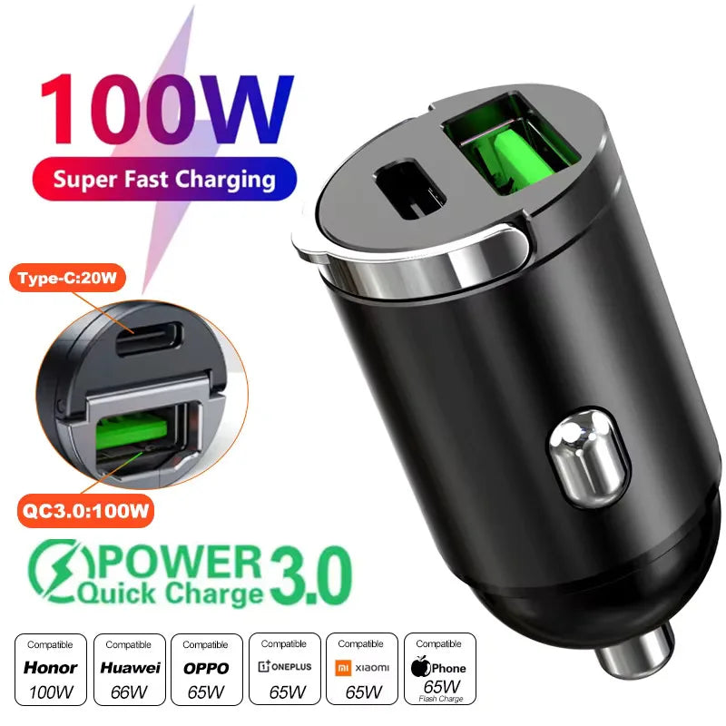 Car Charger — High-Power Fast Charging