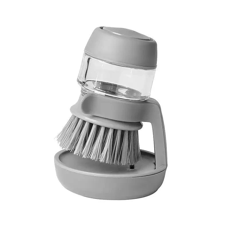 Multi-Purpose Dish Brush with Soap Dispenser